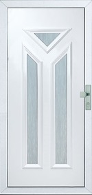 Moderné plastové dvere Gava 050
