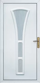 Plastové dvere s výplňou Gava 270